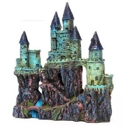 Oceanic Oasis Resin Aquarium Water Tank Décor - Enchanting Underwater Wonderland