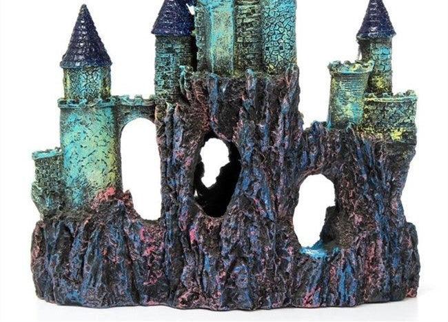 Oceanic Oasis Resin Aquarium Water Tank Décor - Enchanting Underwater Wonderland
