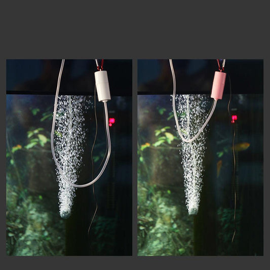 Portable Usb Aquarium Oxygen Air Pump - Silent And Energy Efficient Fish Tank Accessory