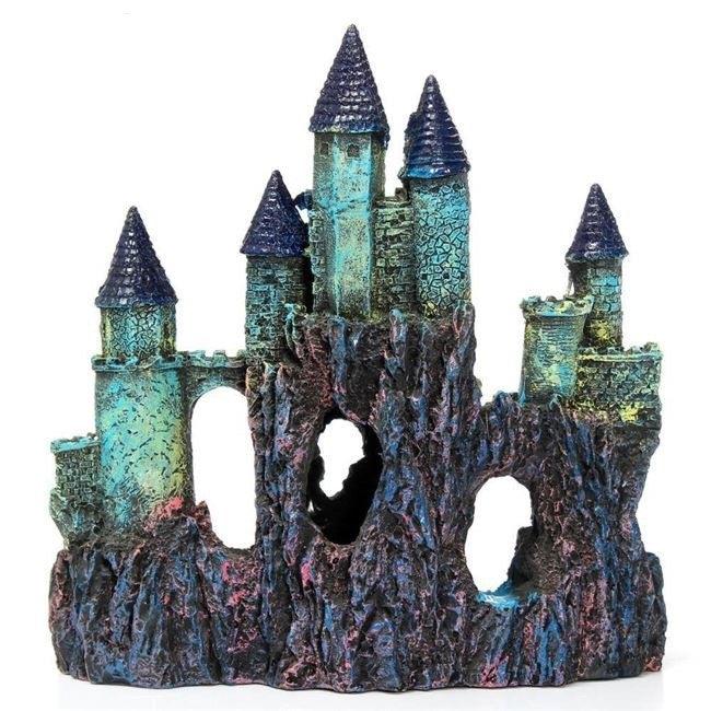 Oceanic Oasis Resin Aquarium Water Tank Décor - Enchanting Underwater Wonderland